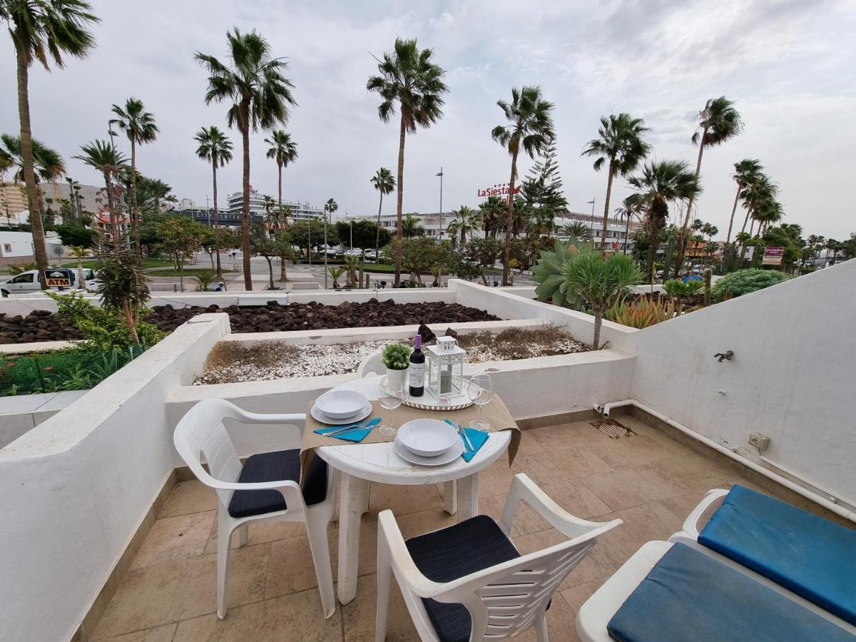 بلايا ذي لاس أميريكاس Duplex Apartment Vistamar, Sea-View, Heated Pool In Parque Santiago 2, Wifi المظهر الخارجي الصورة